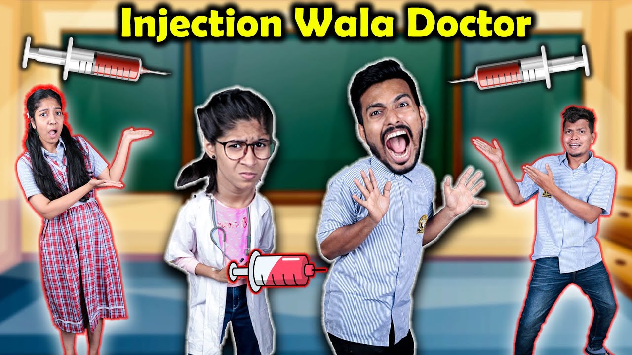 School Me Aya Bade Injection Vala Doctor | Funny Short Film | Pari's Lifestyle