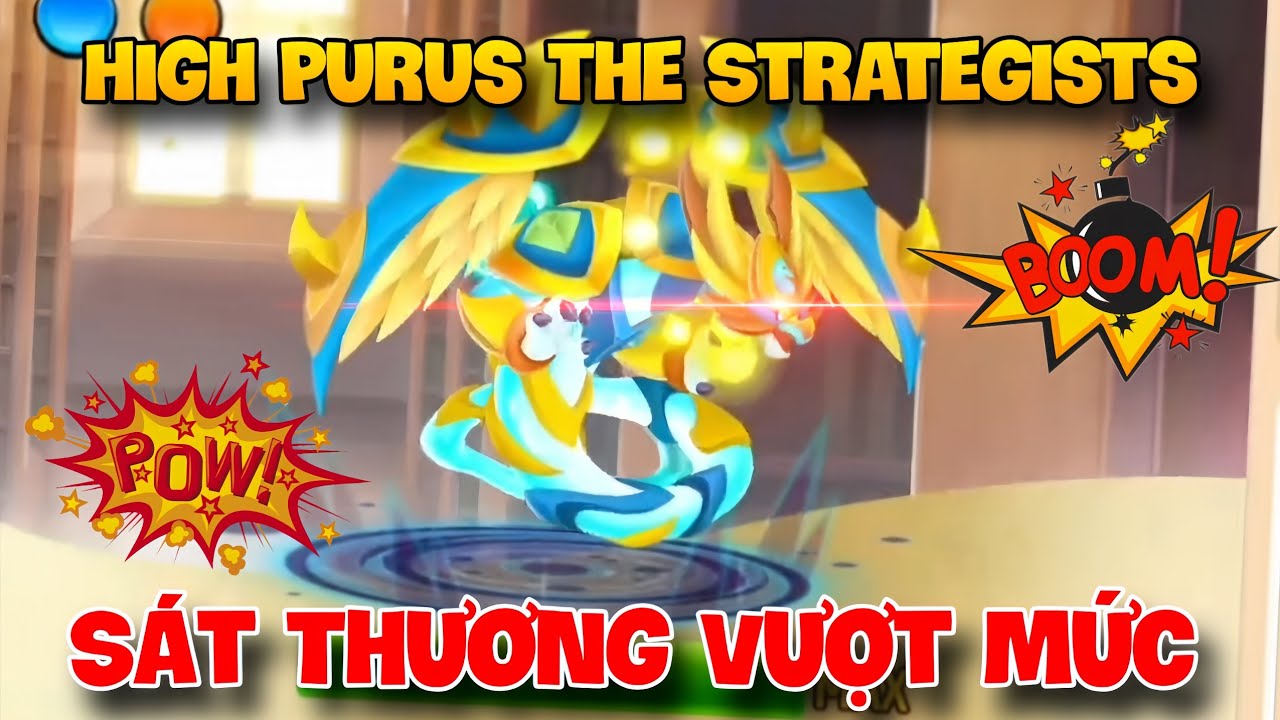 Dragon City Khám Phá : High Purus The Strategists Sát Thương Chí Mạng Vượt Mức Pickleball