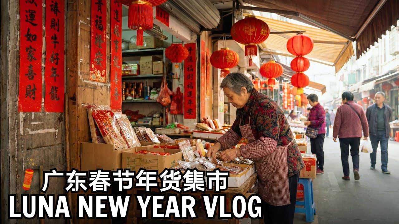 Guangdong Flower Market 2026 | Chinese New Year Market Tour in China 🏮