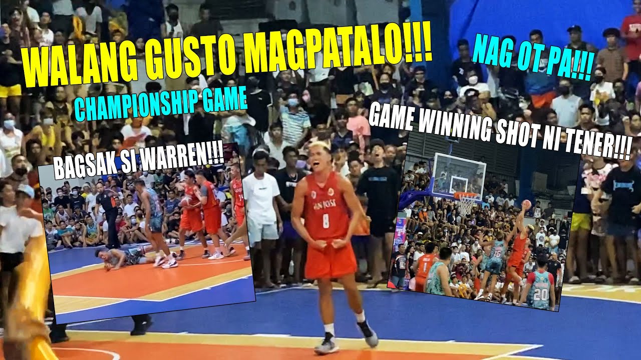 GRABENG CHAMPIONSHIP GAME TO, WALANG GUSTONG MAGPATALO!!! - MONTALBAN INTER BRGY.
