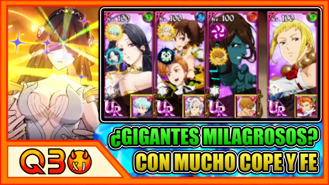 ¡GIGANTES PUEDE SER MUY GRACIOSO CONTRA EL DODGE DE TAMAKI! (Con 2 dodge perdemos) | 7DS Grand Cross