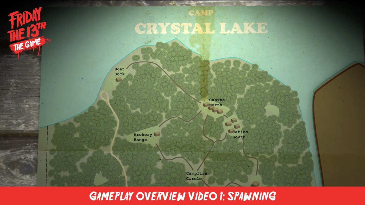 Friday the 13th: The Game - Gameplay Overview Video #1: Spawning/Match Start