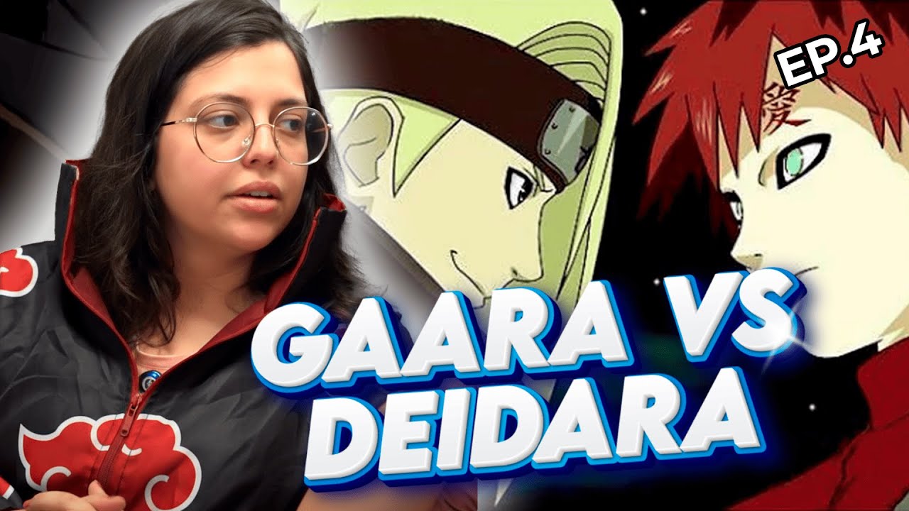 Gaara vs Deidara COMEÇA! | Naruto Shippuden 4