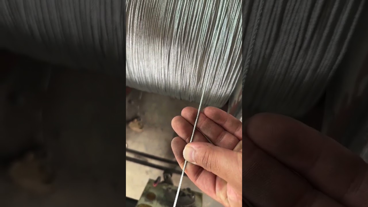 1.5mm Galvanized steel wire rope