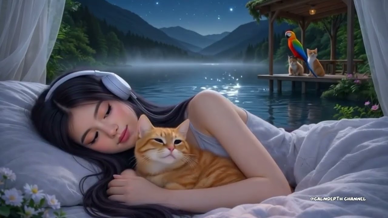 ดนตรีกล่อมนอน หลับลึก ผ่อนคลายความเครียด | Deep Sleep Relaxing Music 🌙