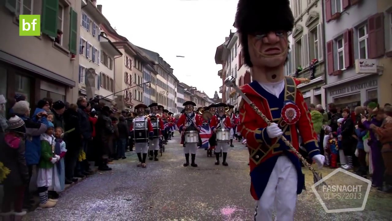 Fränkeschränzer Fasnacht-Clip «Rolling In The Deep» @Umzug Liestal 2013
