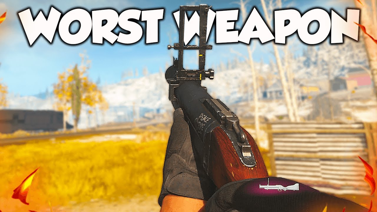 THE WORST WEAPON IN WARZONE