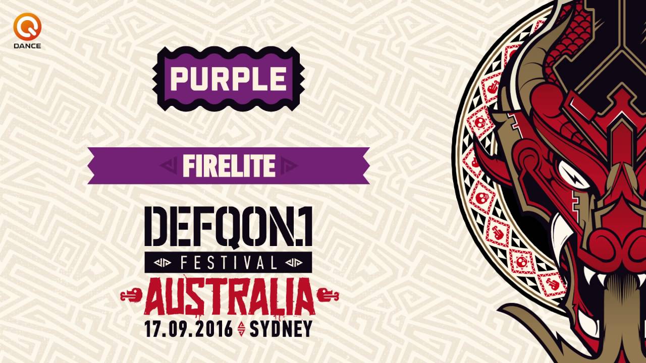 The colours of Defqon.1 Australia 2016 | PURPLE mix by Firelite