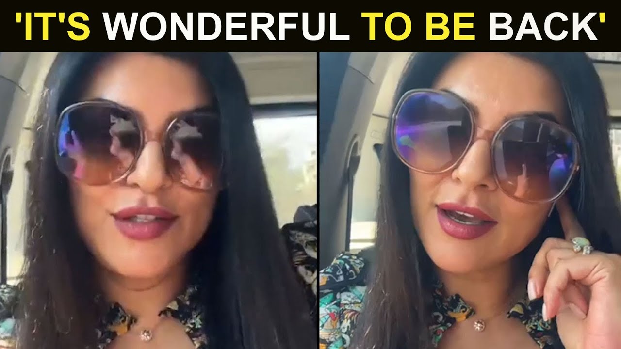 Sushmita Sen resumes work after suffering a heart attack