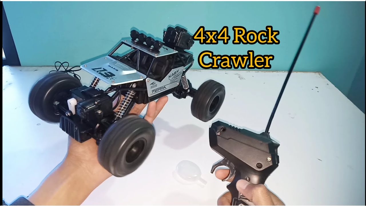 Rc 4x4 Rock Crawler unboxing and Testing