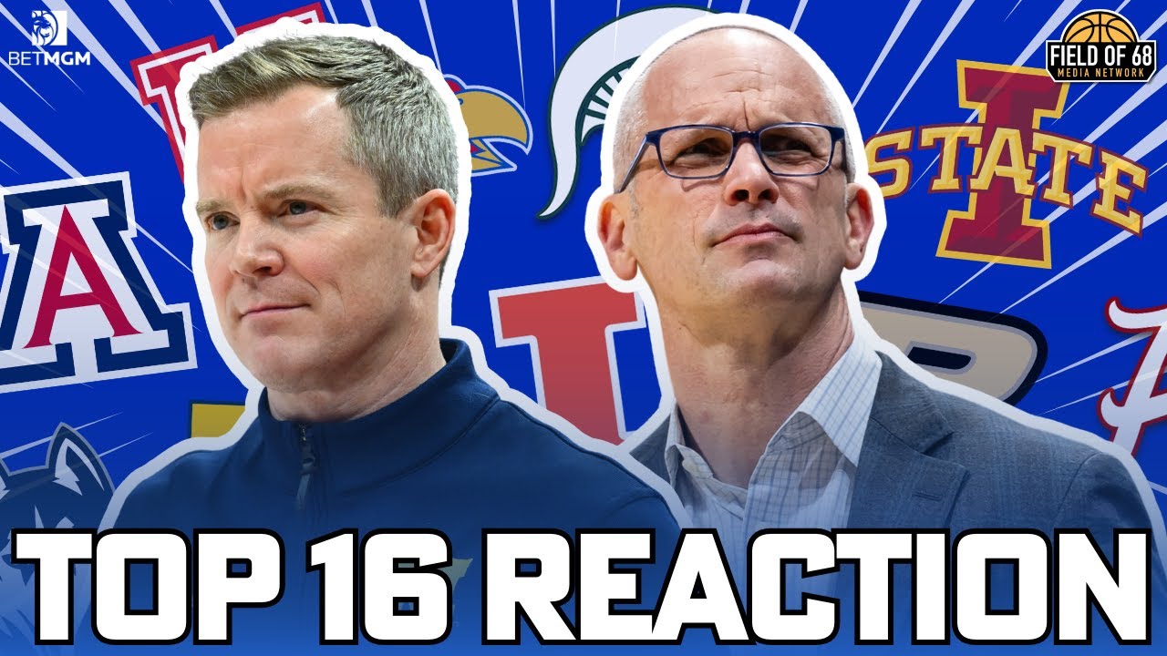 INSTANT REACTION to the NCAA Tournament Top 16 reveal | Bracketology