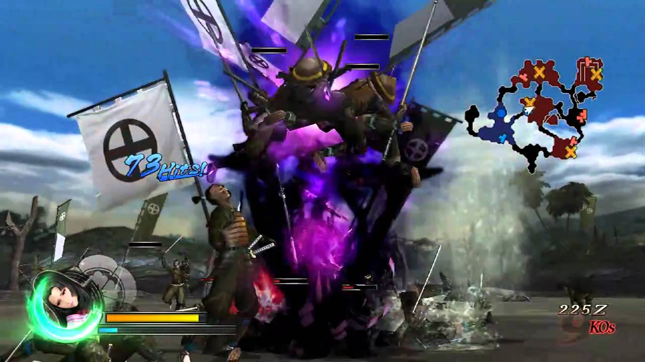 Sengoku BASARA Samurai Heroes TGS Trailer: Oichi Gameplay