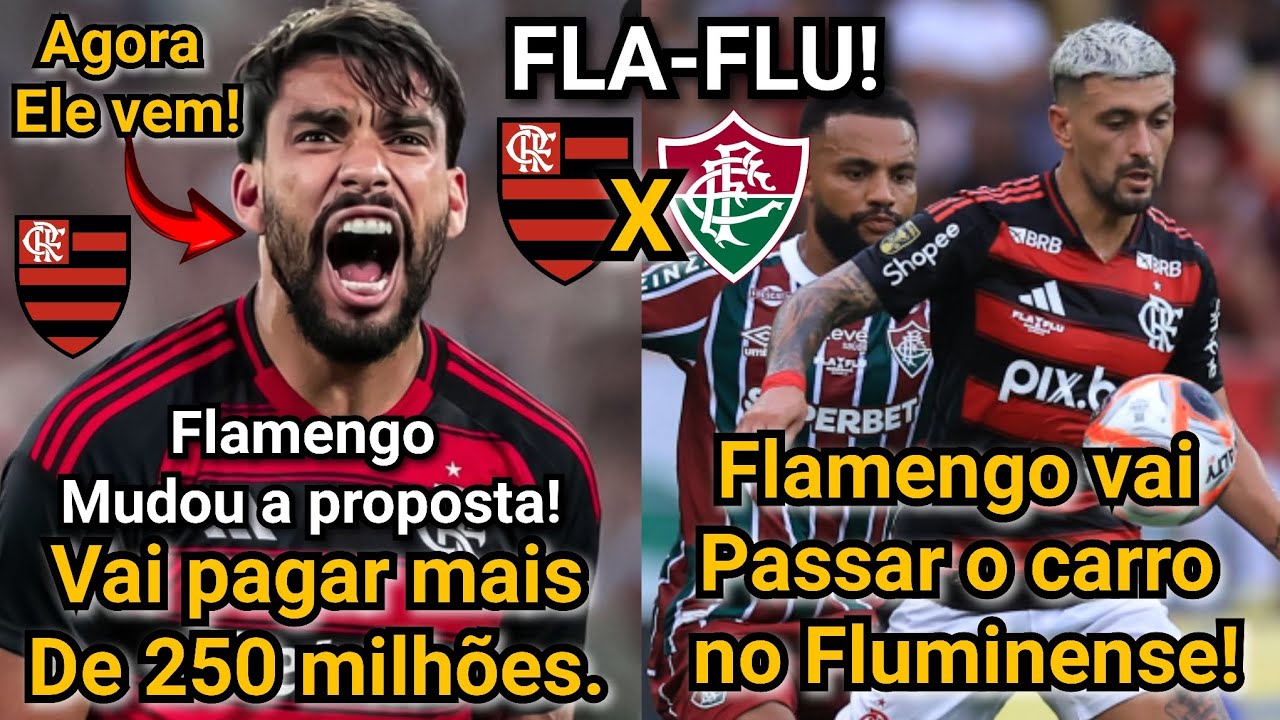 Outra proposta por Paquetá! Flamengo vai golear o Fluminense?