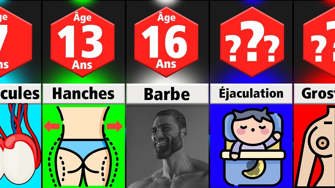 Mr Comparaison : La Puberté