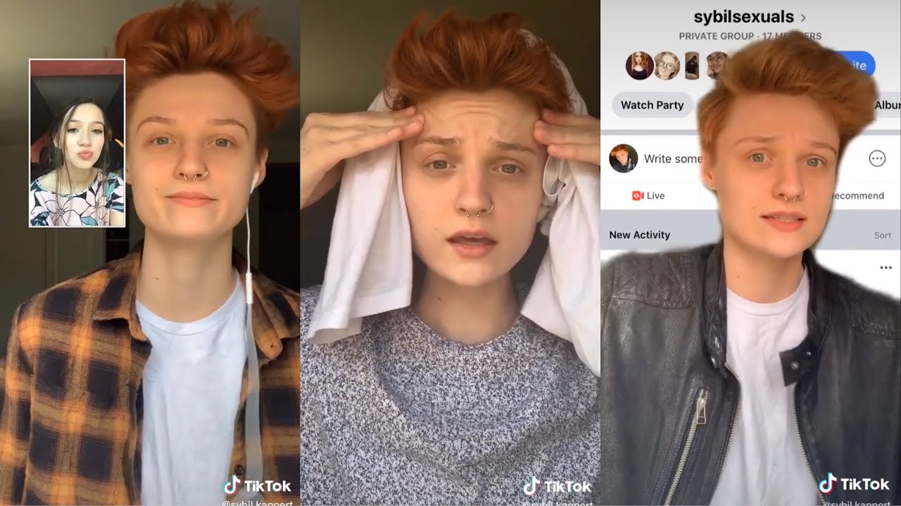 Sybil.kappert TikTok compilation (as requested) || Lesbian TikToks for when you’re bored