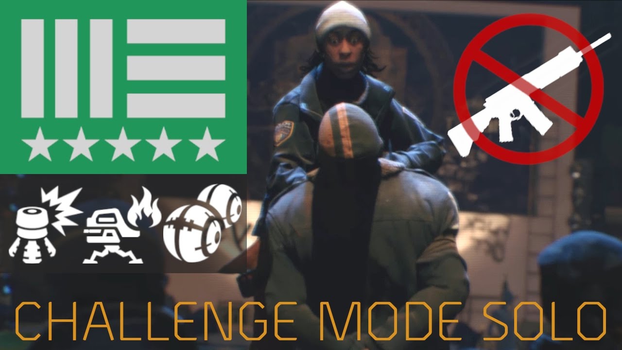 The Division | 1.5 Tactician Build - Lexington Event Center Challenge Solo *No Weapons Fire - QHD