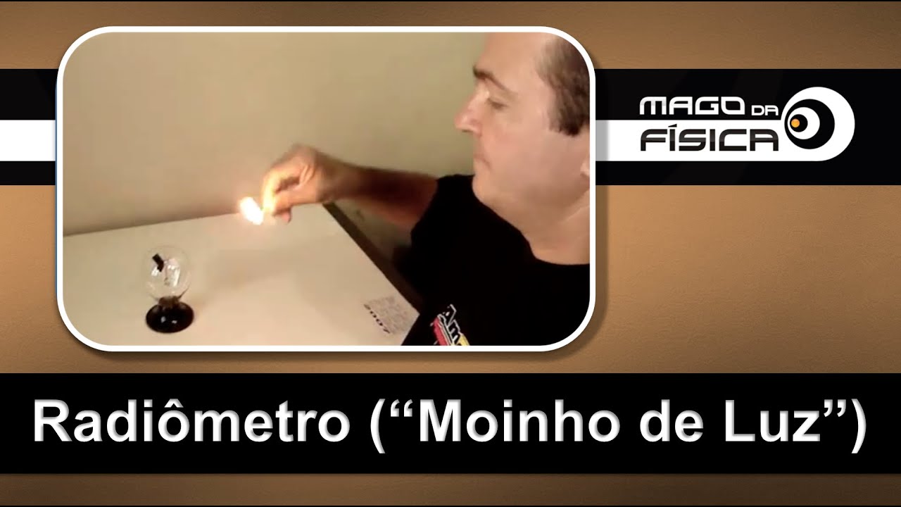 Mago da Física - O Radiômetro (