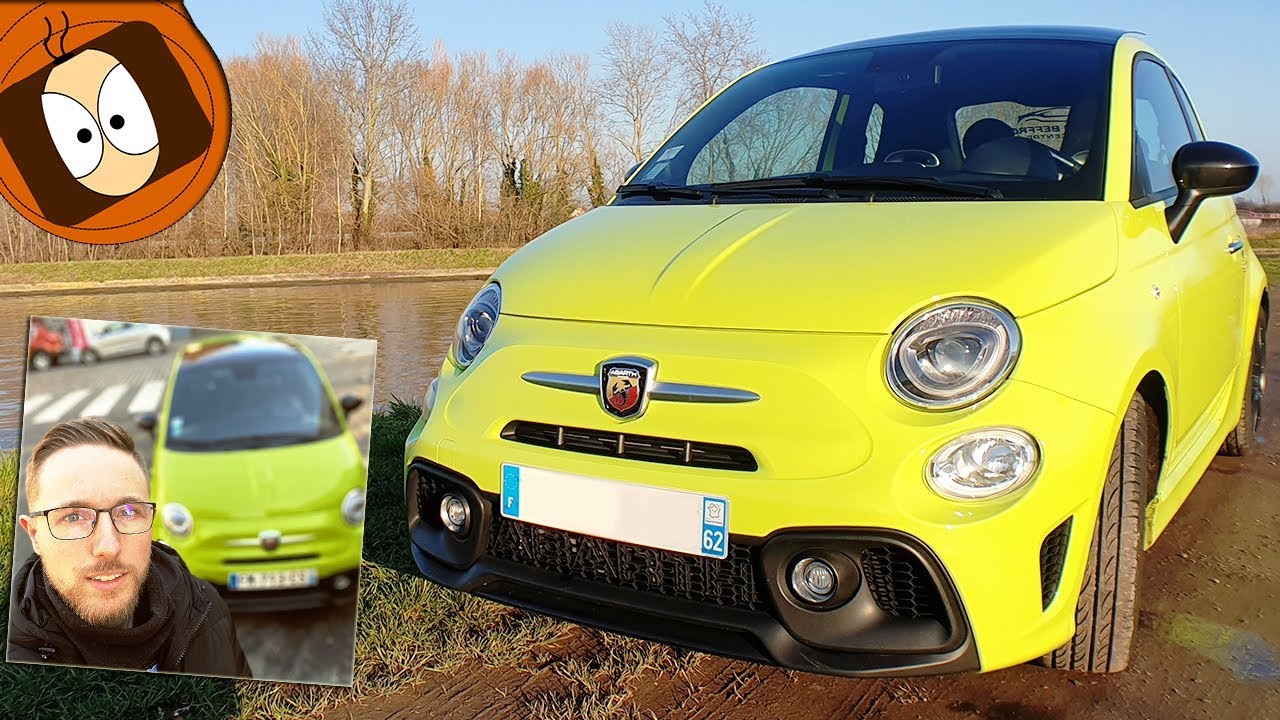 ESSAI ABARTH 595 PISTA : BELLE ET SPORTIVE ! 🔥❤️ [4K]