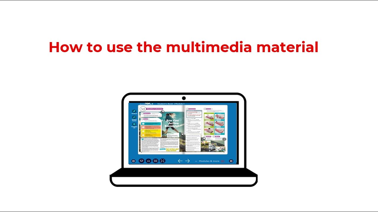 How to use ... the multimedia material (Get to the Top Plus)