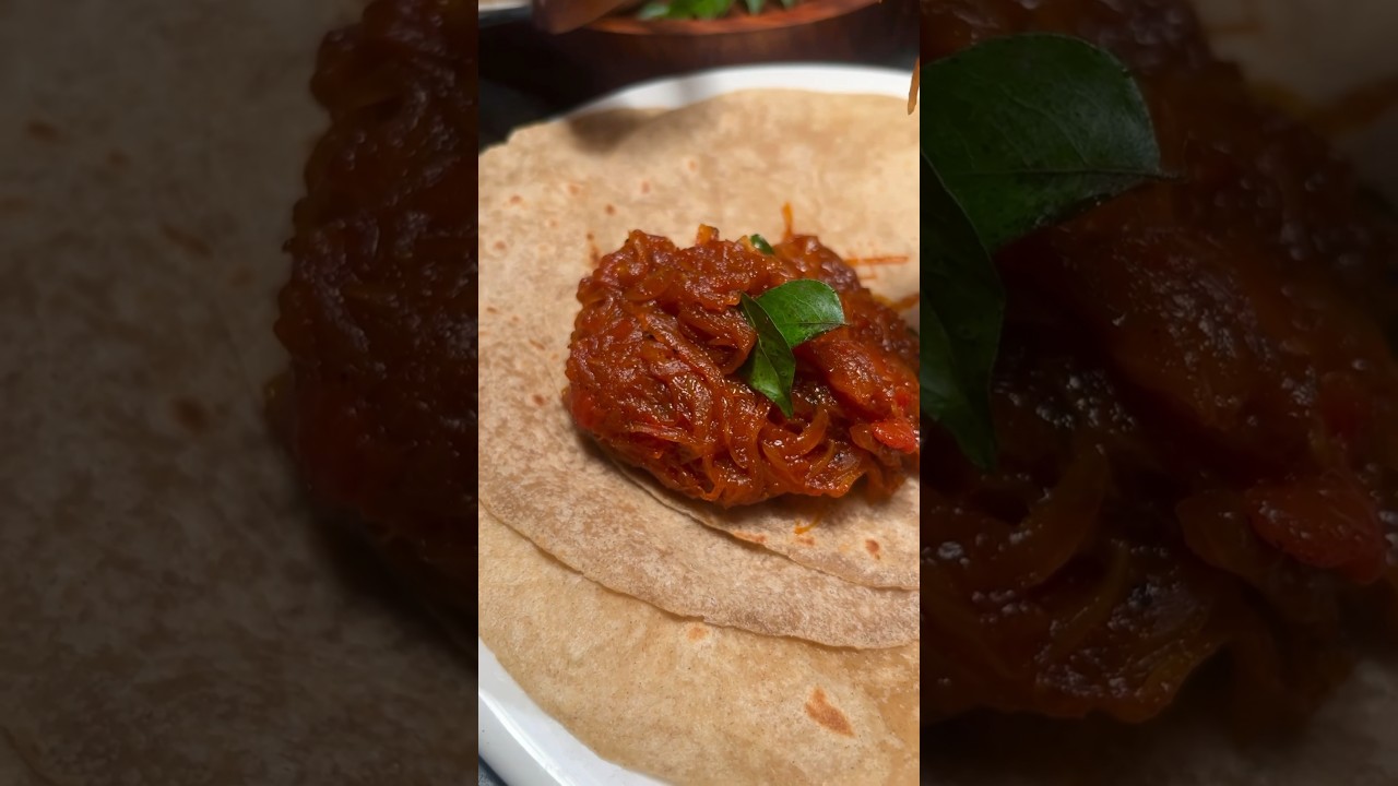 ചപ്പാത്തിക്ക് അടിപൊളി കോമ്പിനേഷൻ 🔥👌/ Easy Onion Roast #food #trending
