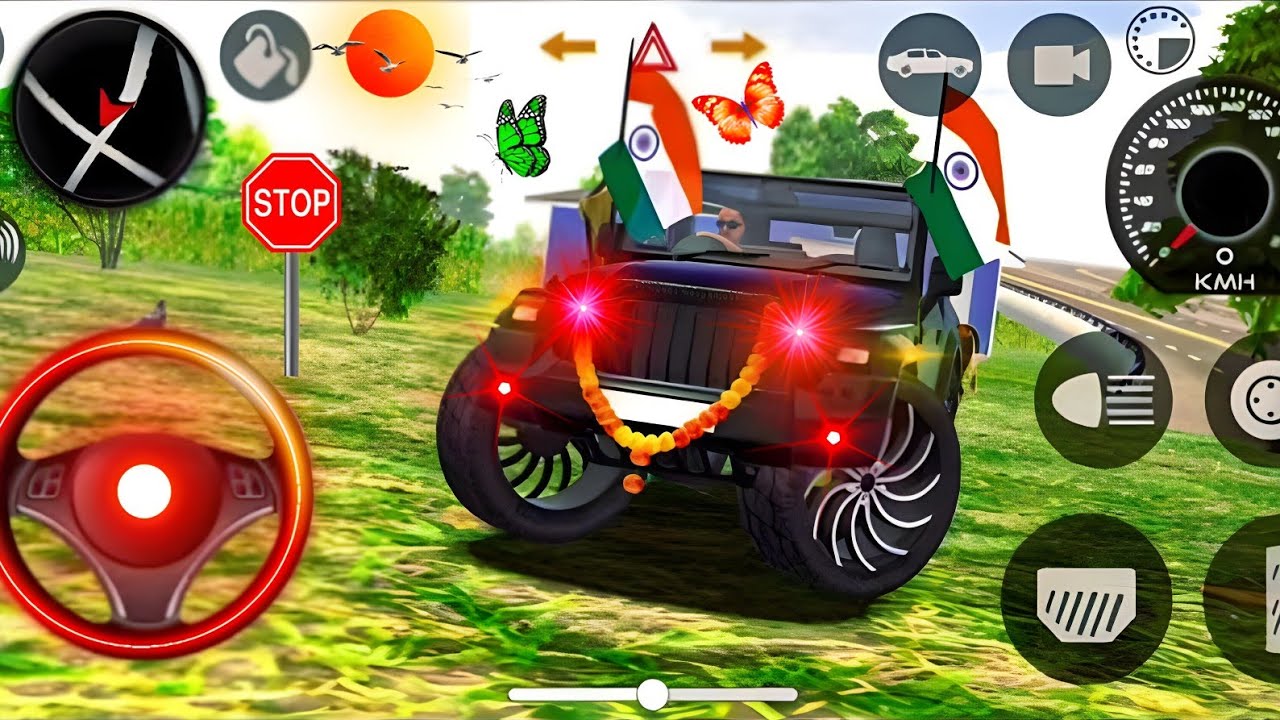 Dollar (Song) Modified Mahindra Thar😈|| Indian Car Simulator 3D ||Android Gameplay #GoLiveIndia