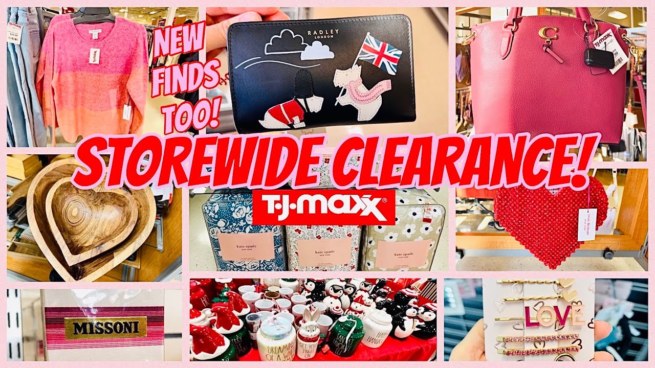 🔴 TJ MAXX SHOP WITH ME STOREWIDE CLEARANCE & NEW FINDS TOO ‼️ SHOES HANDBAGS JEWELRY HOME & MORE ‼️