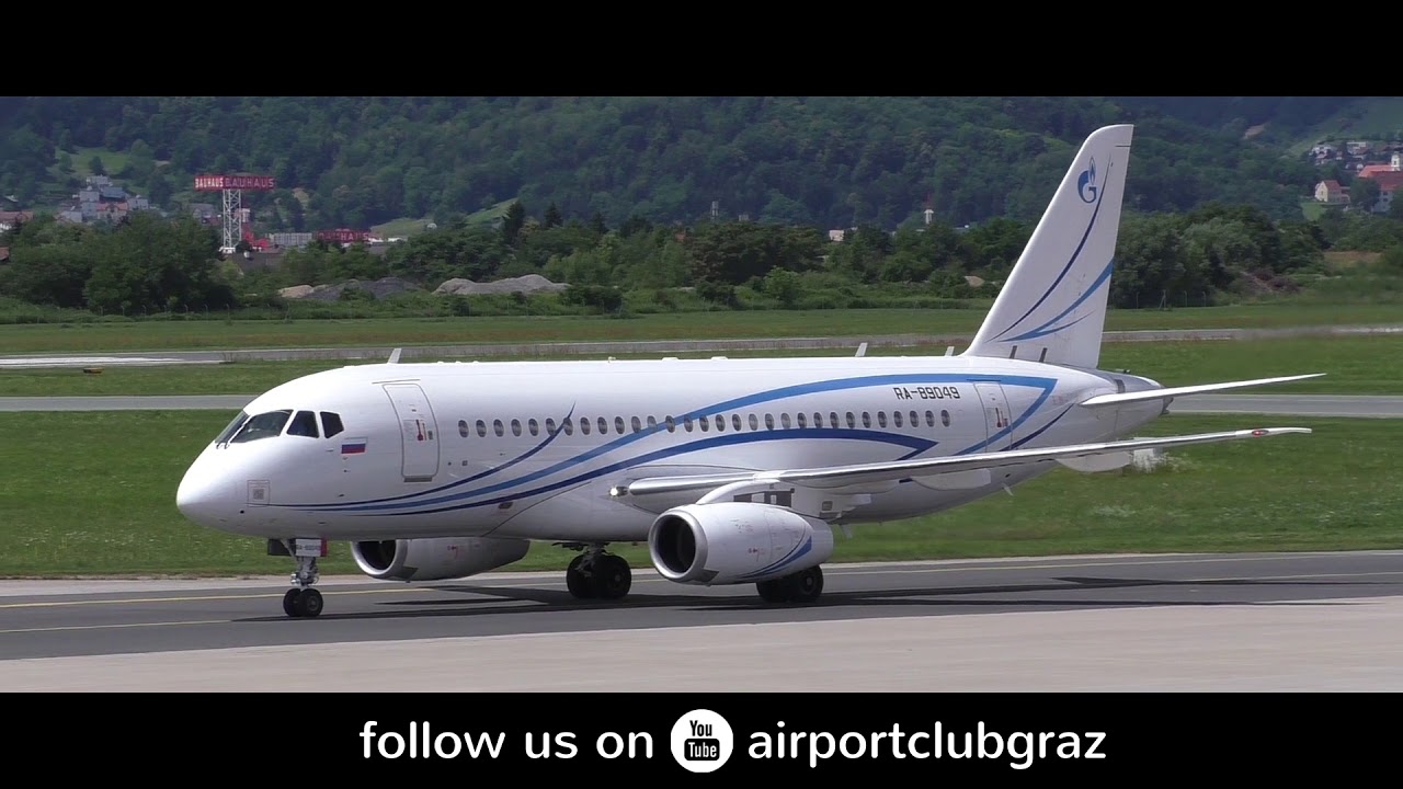 Gazpromavia Sukhoi Superjet 100 RA-89049 | Airportclub Graz