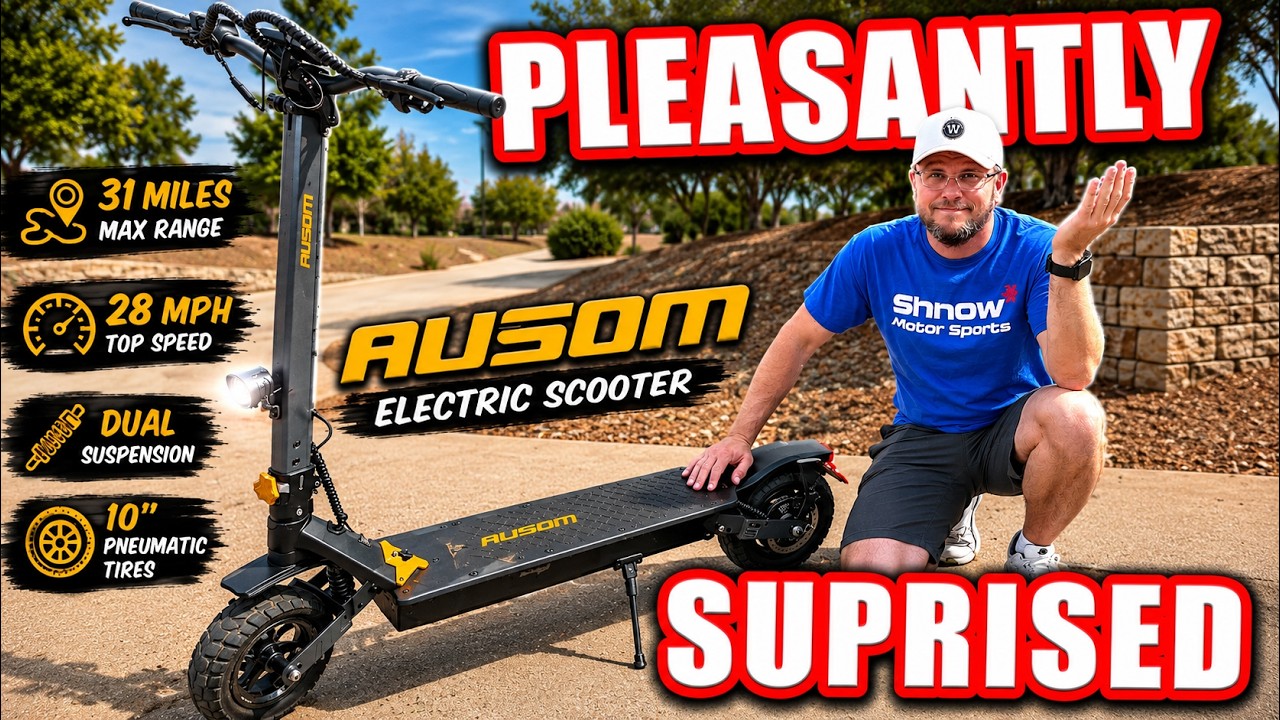 The Ausom L1 Scooter is WAY More Premium Than I Expected