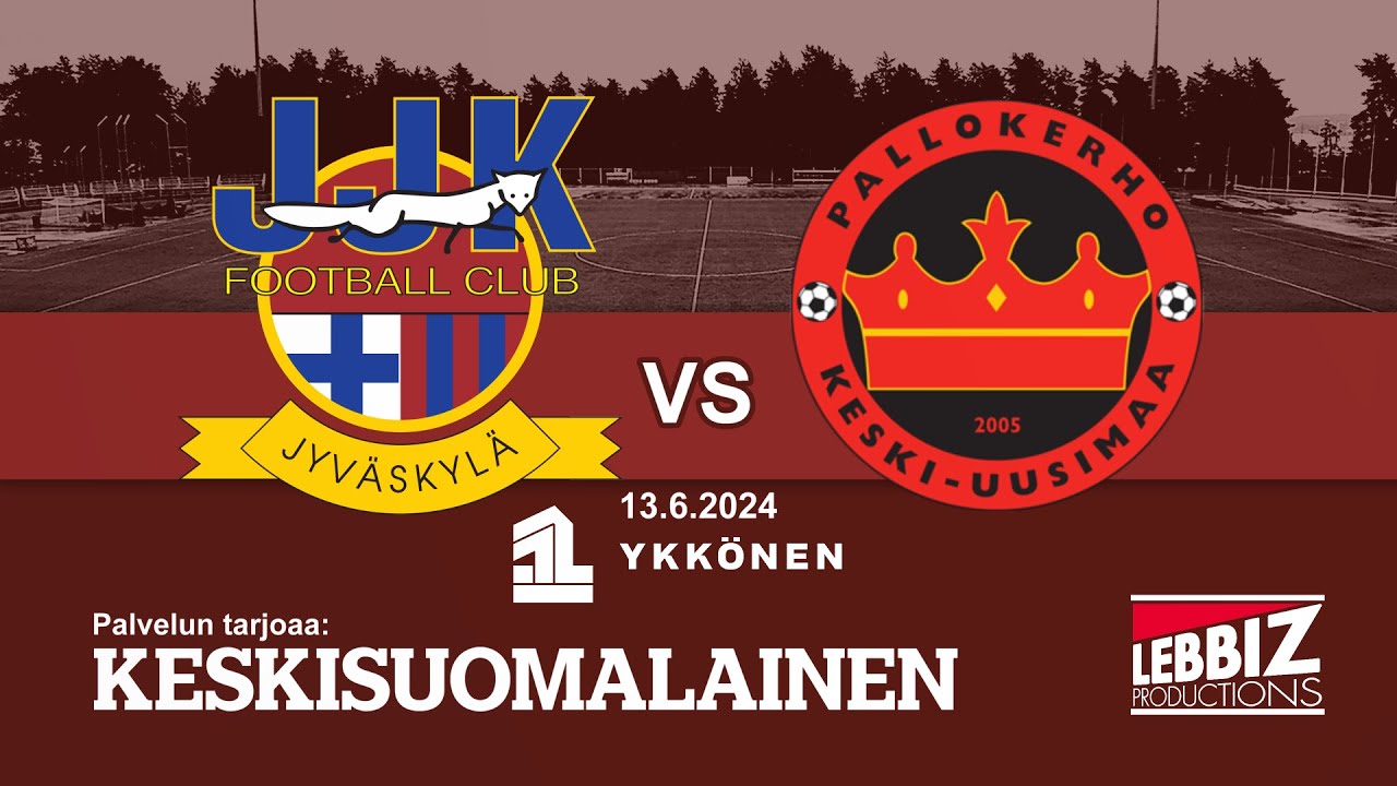 JJK - PKKU 13.6.2024 Miesten Ykkönen