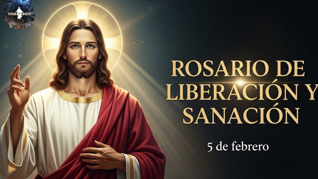 🙏 ROSARIO DE SANACIÓN Y LIBERACIÓN 💖 Rompe cadenas, n y recibe la paz de Dios ✝️ 5 de febrero