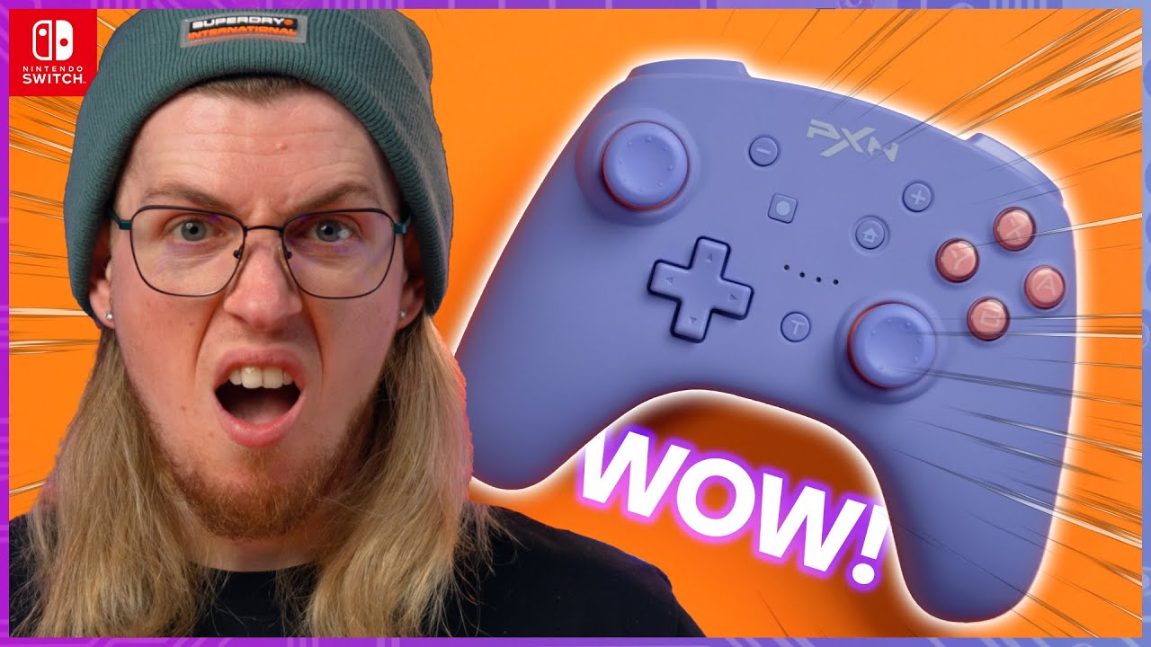 The Most Comfortable Controller I've EVER Held - PXN 9607x