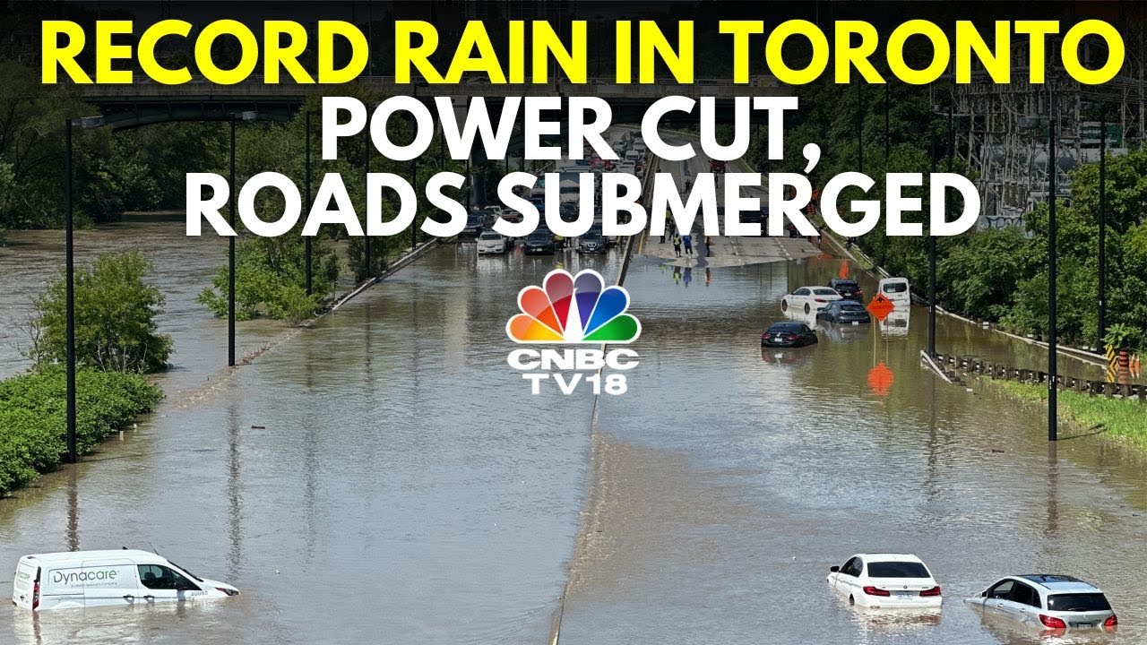 Canada News: Torrential Rain Triggers Flash Flooding, Power Outage In Canada's Toronto | N18G