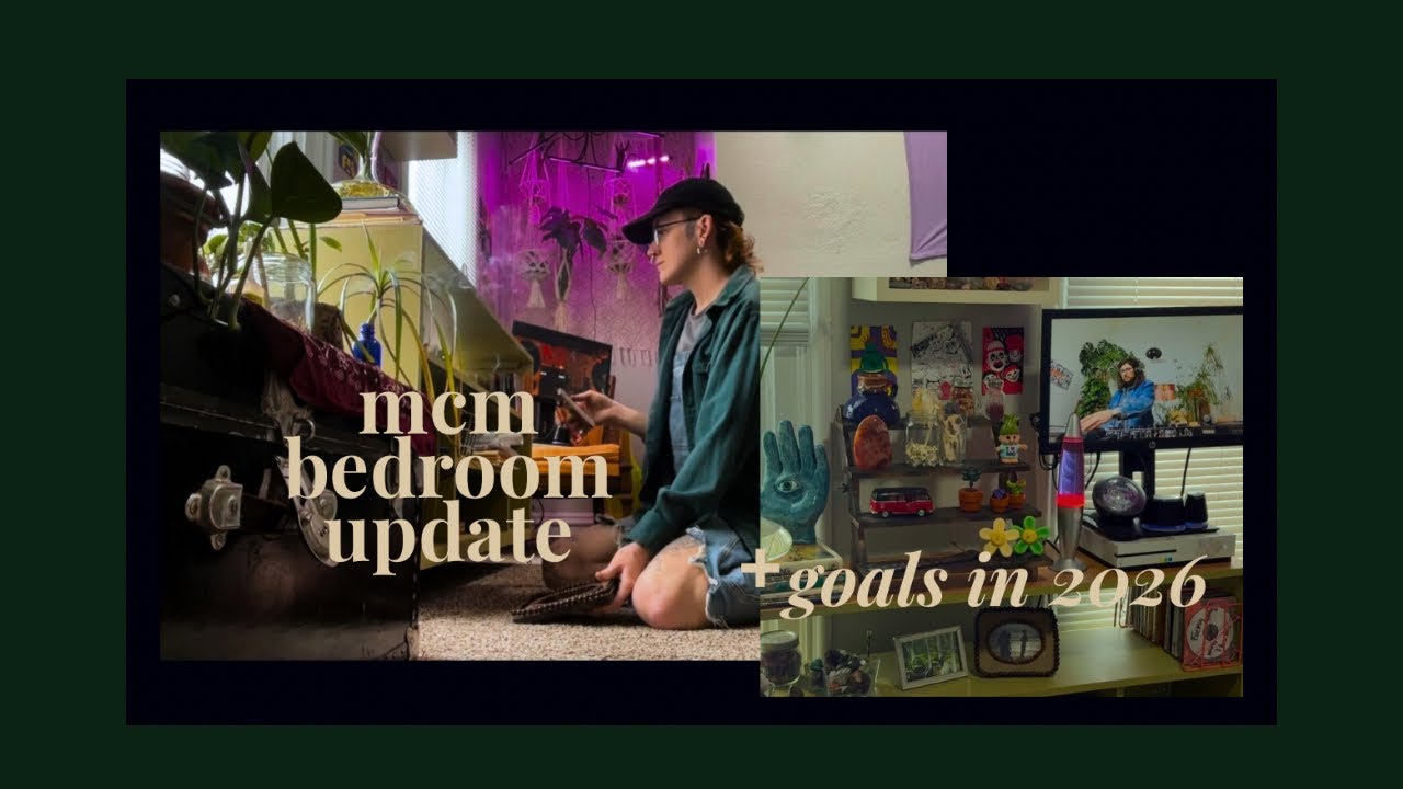 mcm furniture build + goals for 2026