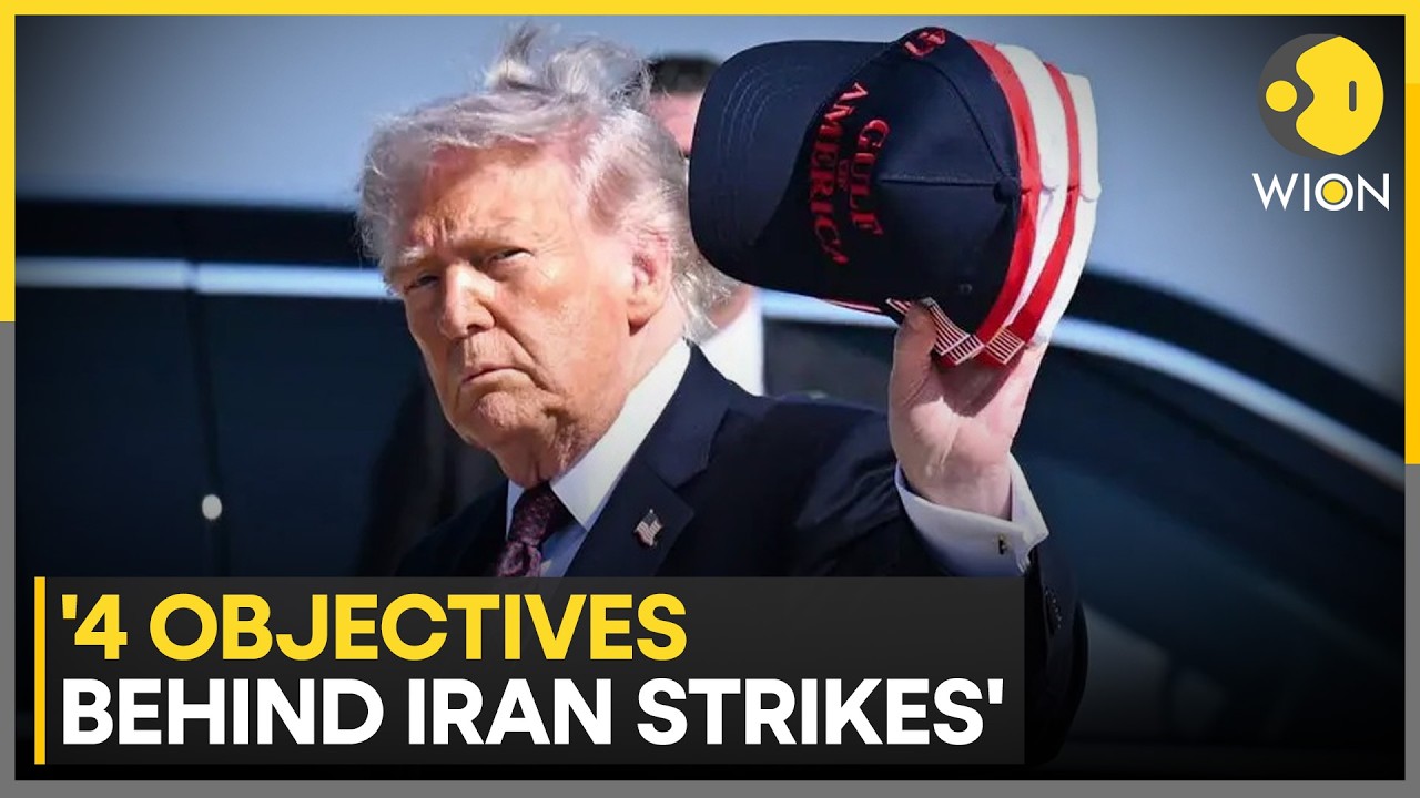 US‑Iran War: Trump Claims Iran Was Attempting To Rebuild Its Nuclear Program | WION