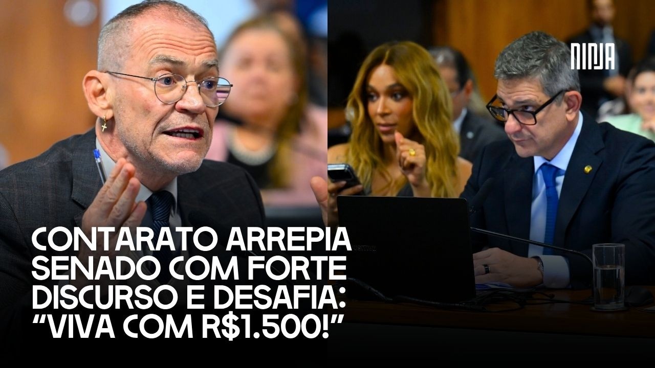 🔥Contarato é ovacionado em discurso potente ao comparar escala 6x1 ao trabalho análogo à escravidão🔥