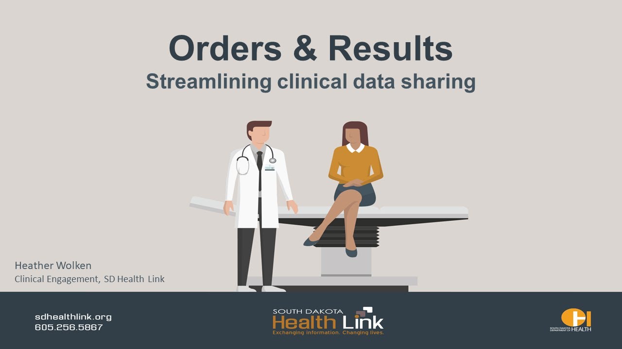 Electronic Orders & Results