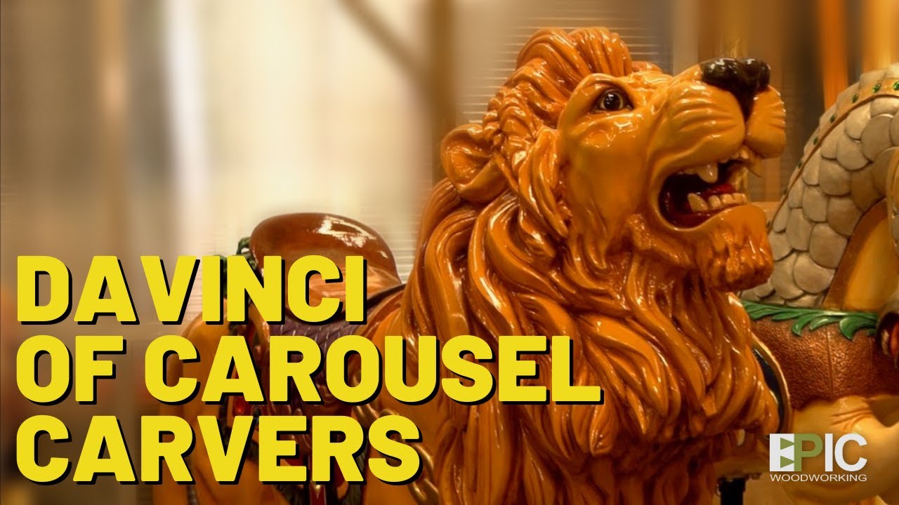 Davinci of Carousel Woodcarvers, Ken Means