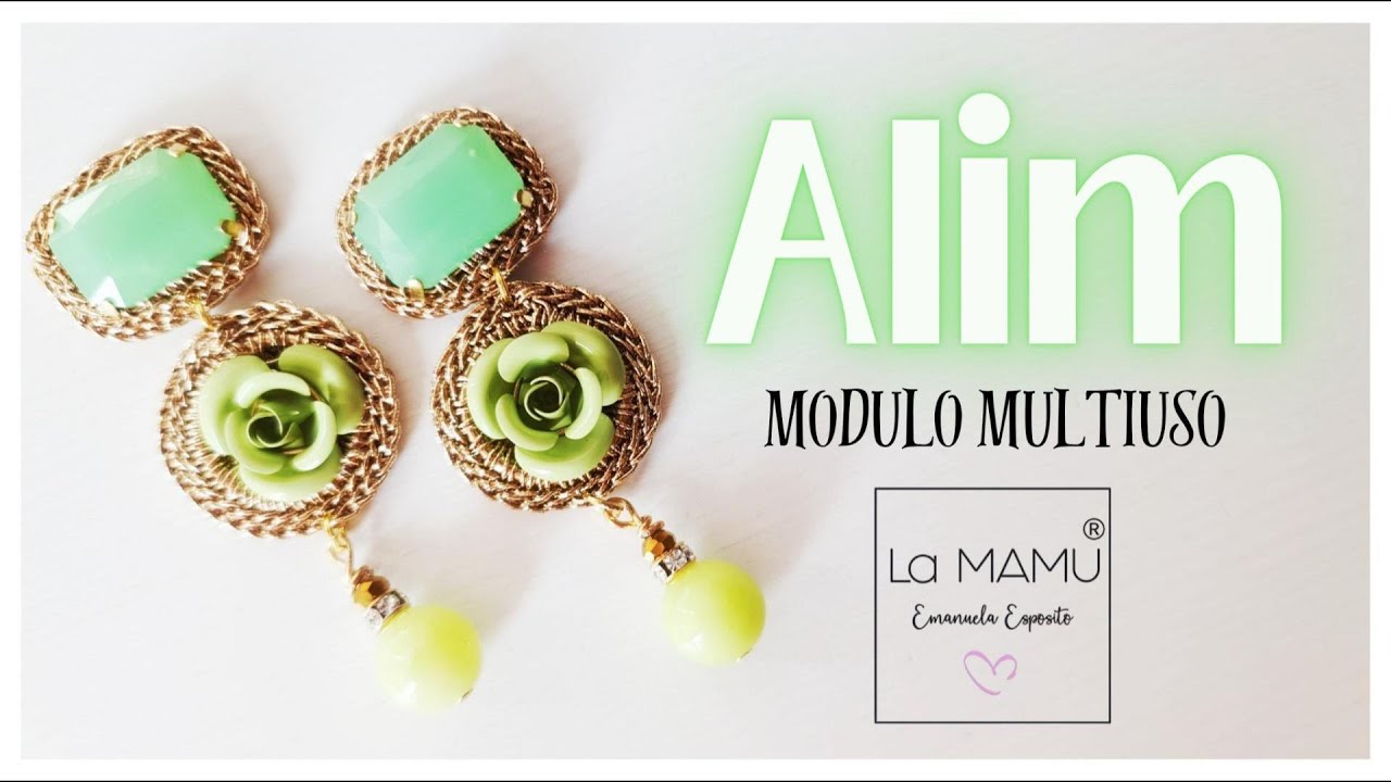 ALIM: MODULI SEMPLICI DA REALIZZARE AD UNCINETTO, UN PAIO DI ORECCHINI DAVVERO FASHION!