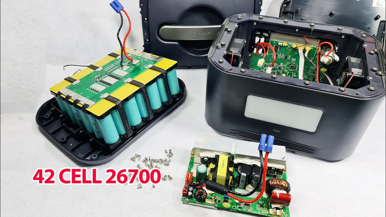 What's inside Portable Power Station Bigblue Cellpowa CP500 LiFePO4