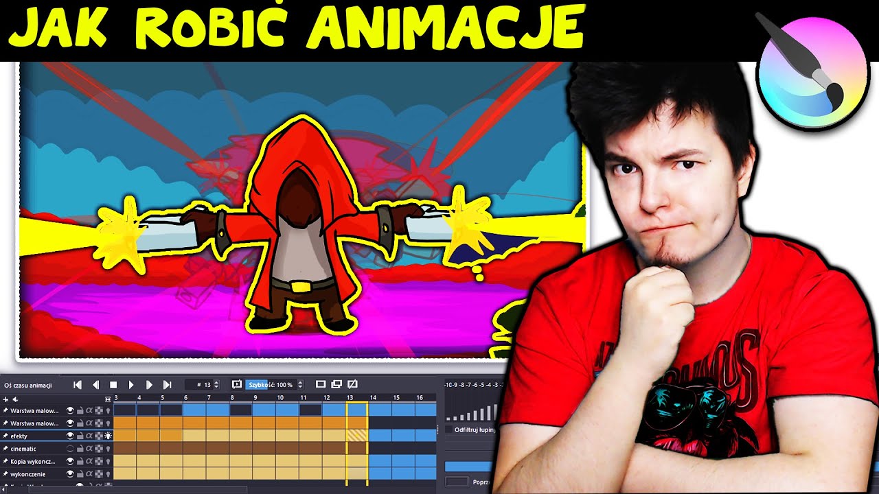 KRITA 5 - Jak robić ANIMACJE! PORADNIK