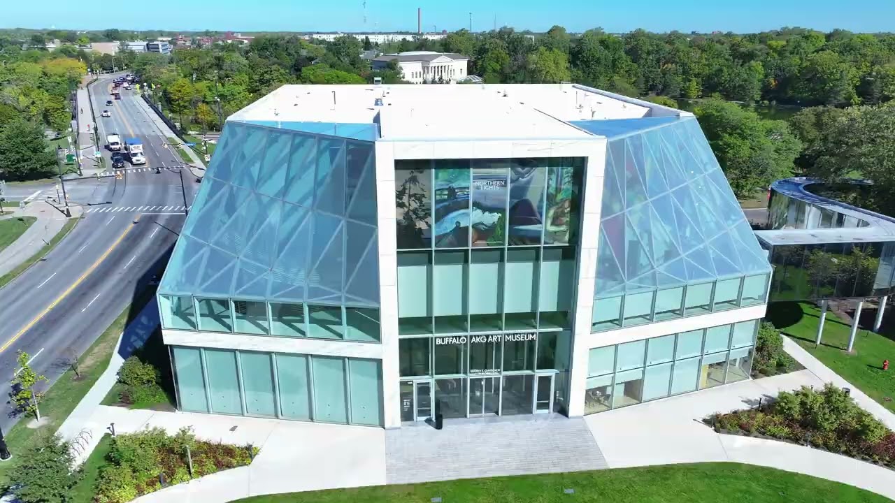 Another Sunny Day in Buffalo, N.Y. - Aerial Drone Video