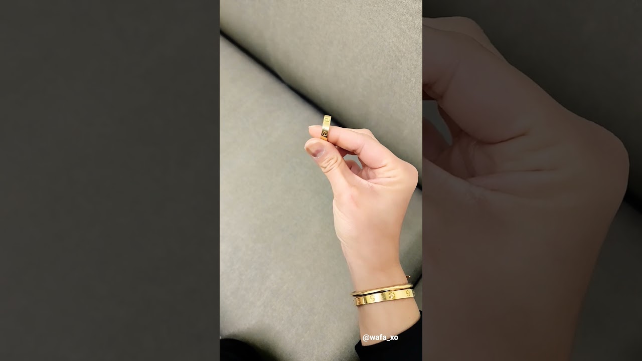 Cartier Love Ring: Wear it three different ways