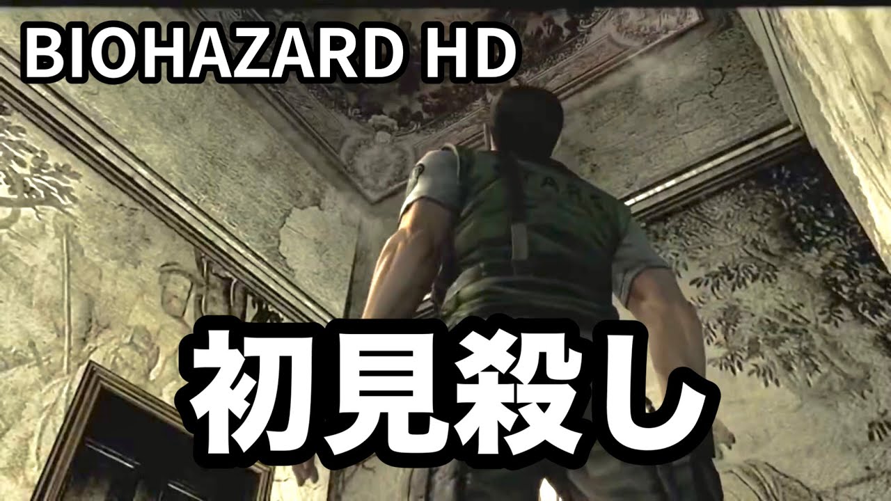 天井が落ちた瞬間、全部終わった。【BAIOHAZARD HD】
