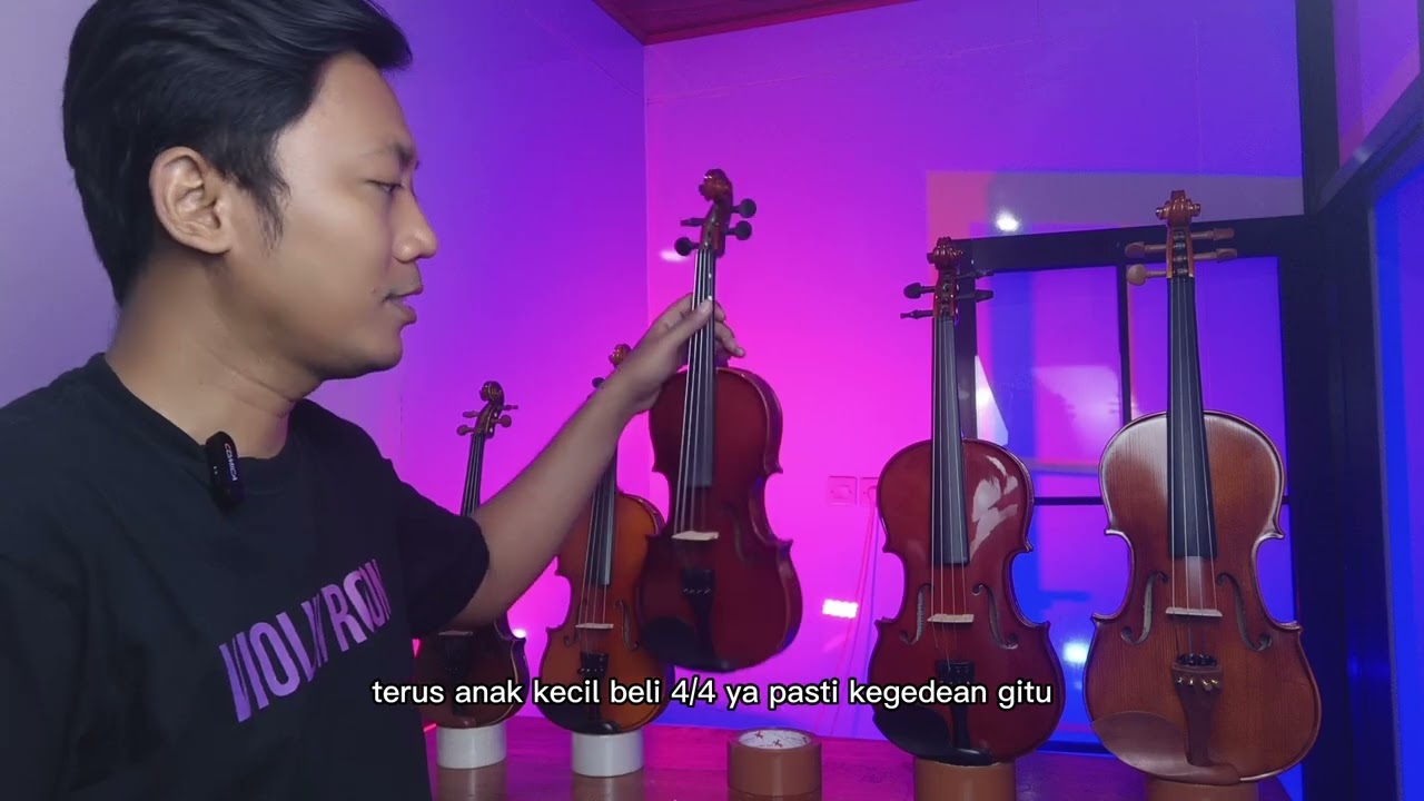 JENIS JENIS UKURAN BIOLA