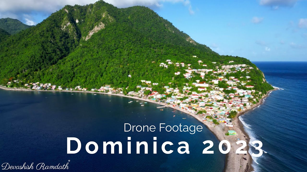 DOMINICA | The Caribbean's Nature Island | 4K AERIAL DRONE FOOTAGE