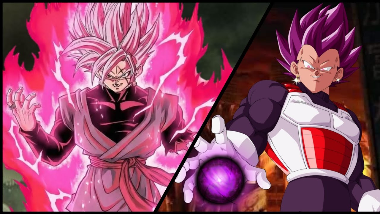 Future Black Gohan Beast VS Black Vegeta Ultra Ego DBZ TTT