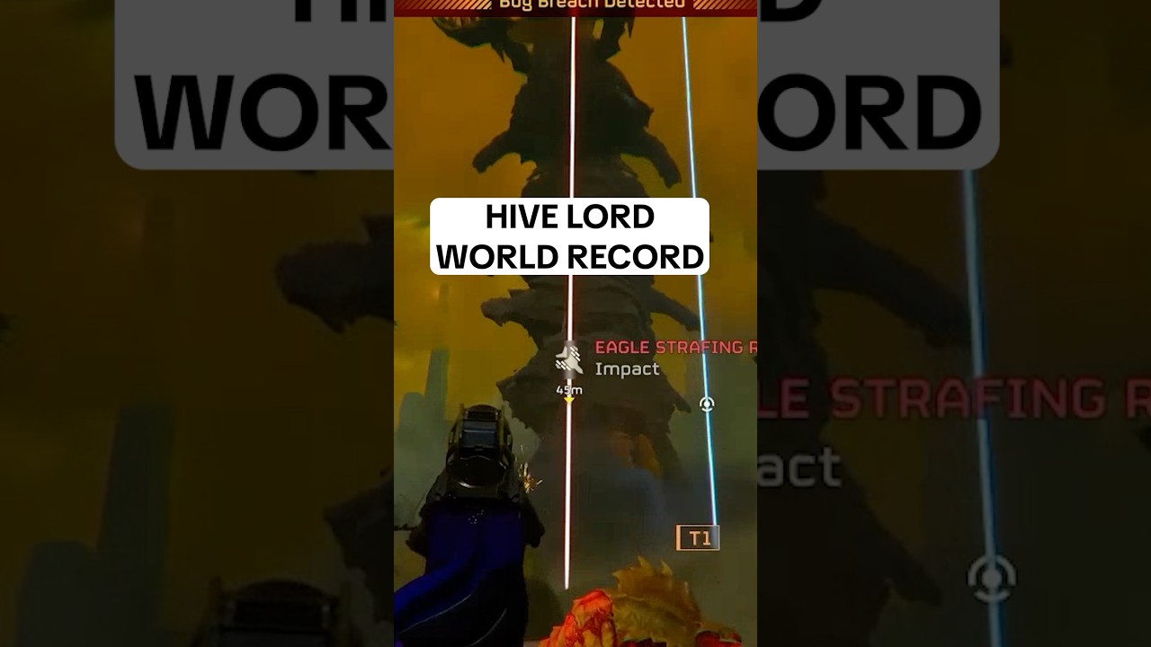 HIVE LORD WORLD RECORD! 2 MINUTE KILL! #helldivers2 #helldivers #hivelord #gaming