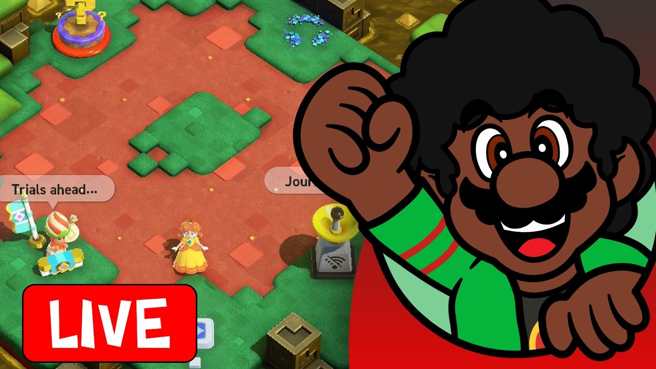 Playing Super Mario Wonder before the new DLC releases with Friends - Day Three