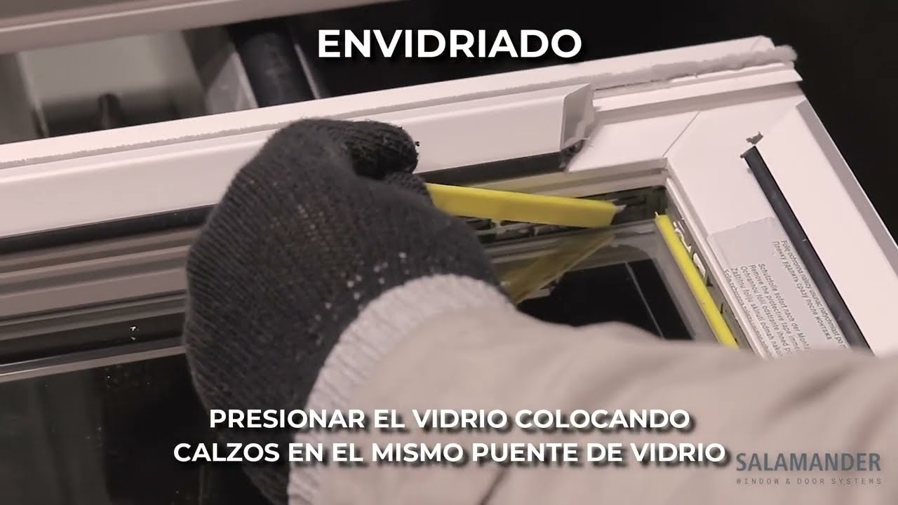 Salamander PVC Alemán: Envidriado