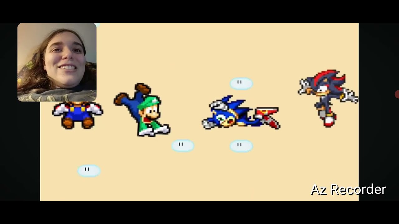 Me reacting to Marios team Vs Sonics team!! A video of my childhood! 🎮🎮